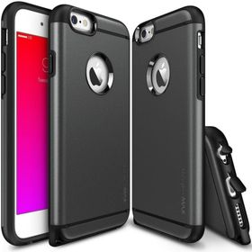 Ringke Max iPhone 6s Plus-6 Plus Gun Metal Tam Koruma Isı Dağılımlı Şok Emici Teknoloji Kılıf