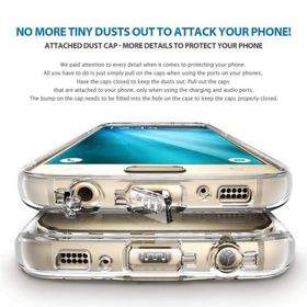 Ringke Mirror Fusion Galaxy S7 Edge Aynalı Rose Gold Extra Darbe Emici Kılıf