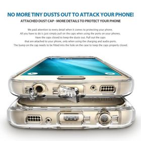 Ringke Mirror Fusion Galaxy S7 Edge Aynalı Rose Gold Extra Darbe Emici Kılıf