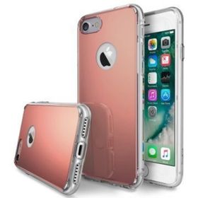 Ringke Mirror Fusion iPhone 7 Aynalı Rose Gold Extra Darbe Emici Kılıf