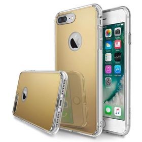 Ringke Mirror Fusion iPhone 7 Aynalı Royal Gold Extra Darbe Emici Kılıf