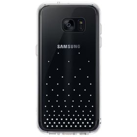 Ringke Noble Fusion Galaxy S7 Edge Taşlı Extra Darbe Emici Snow Clear Şeffaf Kılıf