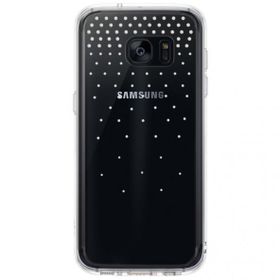 Ringke Noble Fusion Galaxy S7 Edge Taşlı Extra Darbe Emici Snow Clear Şeffaf Kılıf