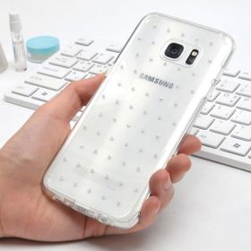 Ringke Noble Fusion Galaxy S7 Edge Taşlı Extra Darbe Emici Snow Clear Şeffaf Kılıf