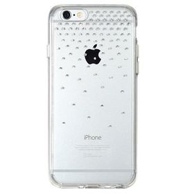 Ringke Noble Fusion iPhone 6s- 6 Taşlı Extra Darbe Emici Snow Clear Kılıf