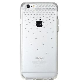 Ringke Noble Fusion iPhone 6s- 6 Taşlı Extra Darbe Emici Snow Clear Kılıf