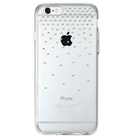 Ringke Noble Fusion iPhone 6s- 6 Taşlı Extra Darbe Emici Snow Clear Kılıf