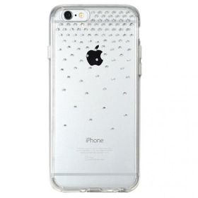 Ringke Noble Fusion iPhone 6s- 6 Taşlı Extra Darbe Emici Snow Clear Kılıf