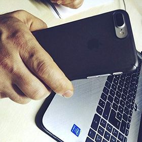 Ringke Slim Frost iPhone 7 Plus Black 4 Tarafı Saran Tam Koruma İnce Buzlu Şeffaf Kılıf