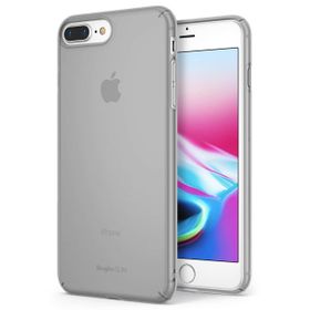 Ringke Slim Frost iPhone 7 Plus Black 4 Tarafı Saran Tam Koruma İnce Buzlu Şeffaf Kılıf
