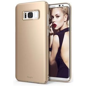 Ringke Slim Galaxy S8 Royal Gold 4 Tarafı Saran İnçe Şık Tasarım Kılıf