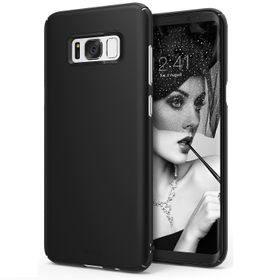 Ringke Slim Galaxy S8 Sf Black 4 Tarafı Saran İnçe Şık Tasarım Kılıf