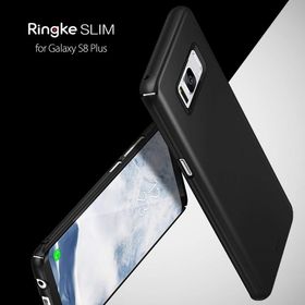 Ringke Slim Galaxy S8 Sf Black 4 Tarafı Saran İnçe Şık Tasarım Kılıf