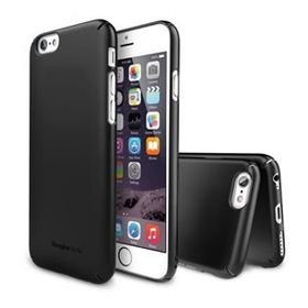 Ringke Slim iPhone 6s Plus- 6 Plus SF Black 4 Tarafı Saran İnce Şık Tasarım Kılıf