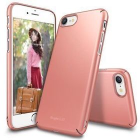 Ringke Slim iPhone 7-8 Rose Gold 4 Tarafı Saran Tam Koruma İnce Şık Tasarım Kılıf