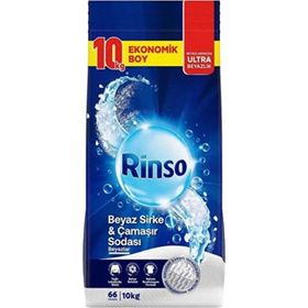 Rinso 10 kg Beyaz Sirke & Çamaşır Sodası Toz Deterjan
