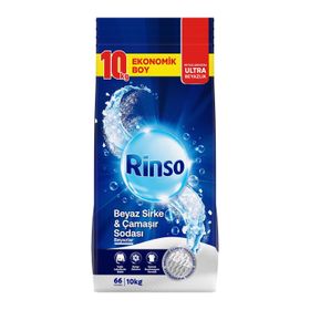 Rinso 10 kg Beyaz Sirke & Çamaşır Sodası Toz Deterjan