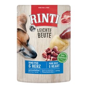 Rinti 400 gr Lb Dana Etli ve Kümes Hayvanlı Tahılsız Yaş Köpek Maması
