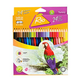 Rio 24'lü Kuru Boya Kalemi