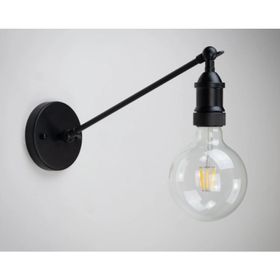 Riolight Mafsallı Siyah Aplik