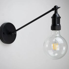 Riolight Mafsallı Siyah Aplik
