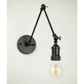 Riolight Mafsallı Siyah Aplik