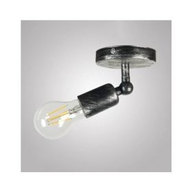 Riolight Mafsallı Siyah Eskitme Aplik