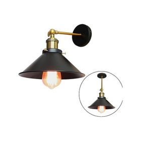 Riolight Retro Eskitme Mafsalı Metal Çap 22cm Aplik