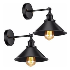 Riolight Retro Mafsallı Hareketli Başlık Metal Çap 22 cm Aplik