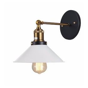 Riolight Retro Mafsallı Hareketli Başlık Metal Çap 22 cm Şapka Aplik