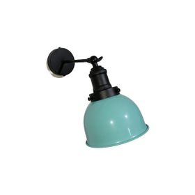 Riolight Retro Mafsallı Hareketli Başlık Metal Turkuaz Aplik