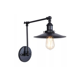 Riolight Retro Siyah Üç Mafsallı Metal Aplik