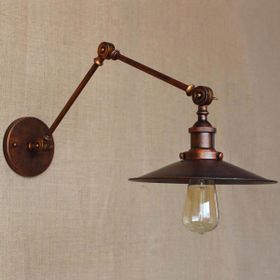 Riolight RIO000019 Bakır Retro Mafsallı Hareketli Aplik
