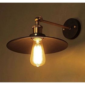 Riolight RIO000238 Siyah Mafsallı Çap 23 cm Aplik