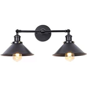 Riolight RIO000636 Retro İkili Siyah Başlık Aplik