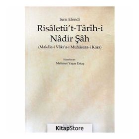 Risaletü’t - Tarih-i Nadir Şah - Sırrı Efendi