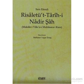 Risaletü’t - Tarih-i Nadir Şah - Sırrı Efendi