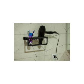Risingmaber Mat Siyah Metal Havlu Askısı