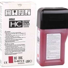 Riso S-4672 Kırmızı Mürekkep