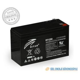 Ritar 12V 9Ah Bakımsız Kuru Akü