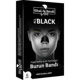 Rituel De Beaute 6'lı Siyah Nokta Ve Kir Temizleyici Burun Bandı