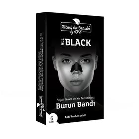 Rituel De Beaute Aktif Karbon 6'lı Siyah Nokta Temizleyici Burun Bandı