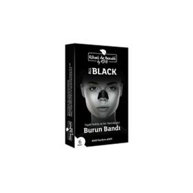 Rituel De Beaute Aktif Karbon 6'lı Siyah Nokta Temizleyici Burun Bandı