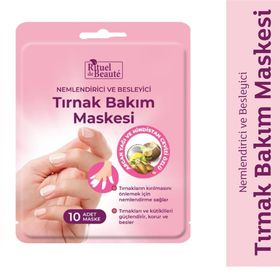 Rituel De Beaute Nemlendirici ve Besleyici 10'lu Tırnak Bakım Maskesi
