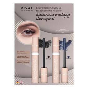 Rival de Loop No:01 Siyah 13 ml Maximum Eyes Maskara
