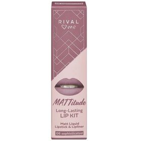 Rival Loves Me Kit No:06 Mattitude Sophistic 2'li Likit Mat Ruj