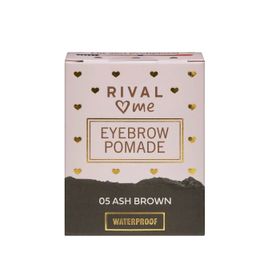 Rival Loves Me Suya Dayanıklı No:05 Ash Brown Kaş Pomadı