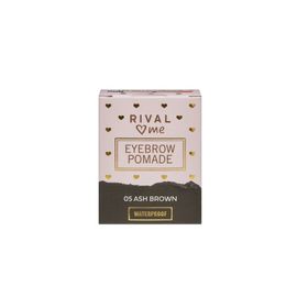 Rival Loves Me Suya Dayanıklı No:05 Ash Brown Kaş Pomadı