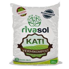 Rivasol 20 kg Organik Katı Solucan Gübresi