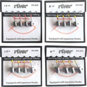 River Head - 5 gr Hunter 4'lü Jig